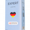 Презервативы EXPERT Lights Germany 12шт +(3 бесплатно), ультратонкие