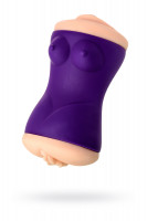 Мастурбатор двусторонний JOS YARA, TPR, телесный, 17,5 см