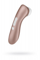 Вакуум-волновой бесконтактный стимулятор клитора Satisfyer PRO 2 Vibration, силикон, розовый, 15 см.