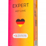 Презервативы EXPERT Hot Love Germany 12шт +(3 бесплатно), с разогревающим эффектом