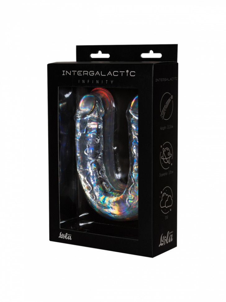 Прозрачный дилдо Intergalactic Infinity 7080-07lola