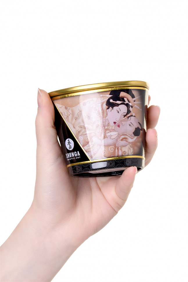 Массажное аромамасло Shunga Desire с ароматом ванили, 170 мл