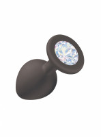 Анальная пробка Emotions Cutie Medium Black moonstone crystal 4012-08Lola