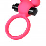 Виброкольцо на пенис A-Toys by TOYFA, силикон, розовое, Ø 3,1 см