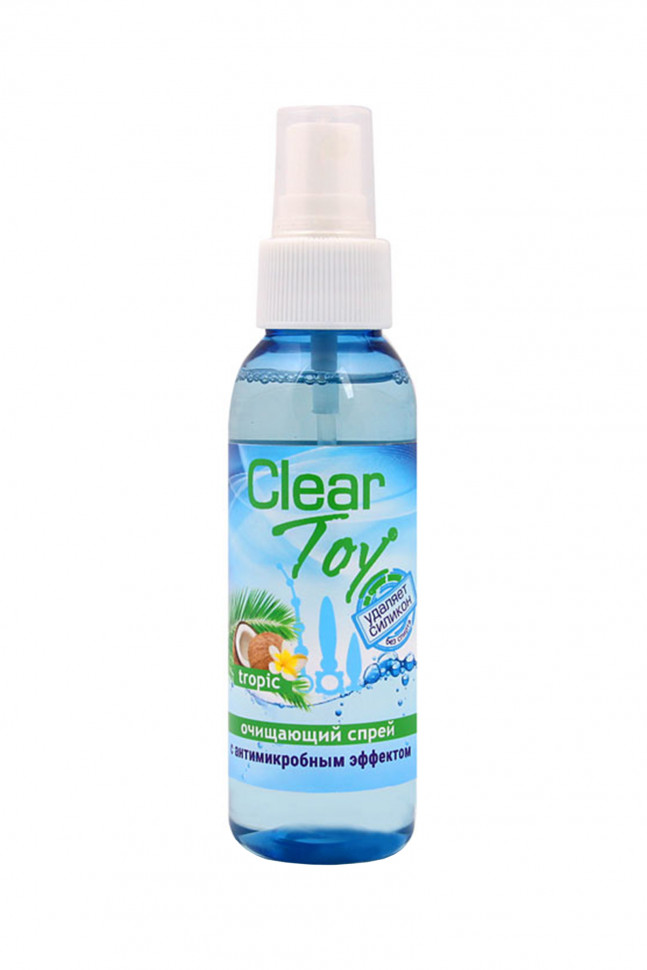 Очищающий спрей  ''CLEAR TOY TROPIC'' с антимикробным эффектом, 100 мл