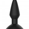 Анальная вибровтулка Magic Motion Equinox, силикон, чёрный, 8,8 см, Ø 3,5 см