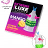 Презервативы Luxe, extreme, «Стрела команчи», манго, 18 см, 5,2 см, 1 шт.