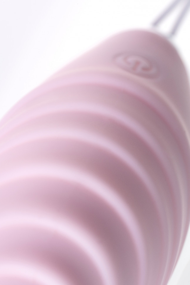 Виброяйцо и вибронасадка на палец JOS VITA, силикон, розовые, 8,5 и 8 см