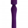 Стимулятор 2 в 1 JOS Kisom, силикон, фиолетовый, 24 см