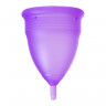 Гигиеническая менструальная чаша Eromantica, силикон, розовая, S