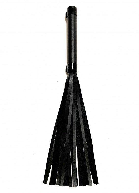 Плеть из эко-кожи чёрная 50012ars