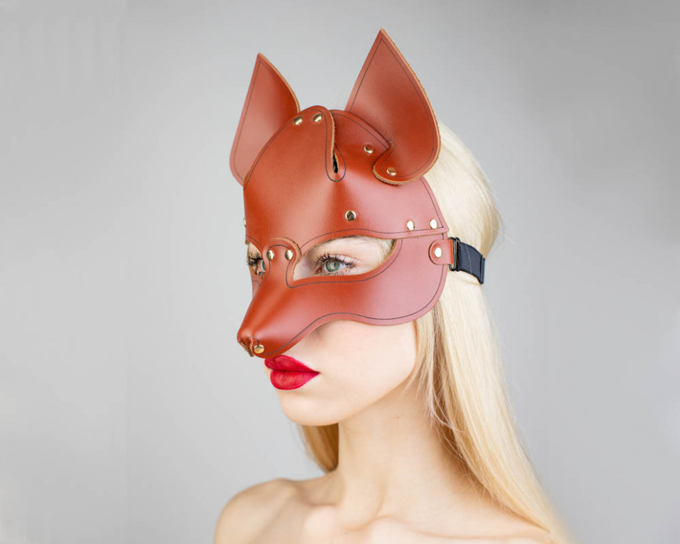 Маска Лиса "Рыжая Бестия" 3414-9