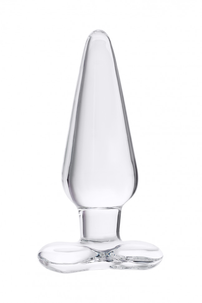 Анальная втулка Sexus Glass, стекло, прозрачная, 11,5 см, Ø 3,5 см