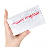Презервативы Sagami, original 0.02, полиуретан, 19 см, 5,8 см, 12 шт.