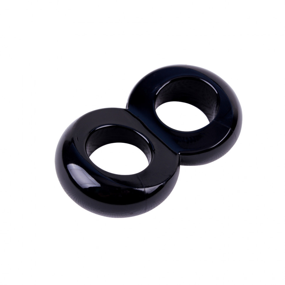 Эрекционное Кольцо Duo Cock 8 Ball Ring Black CN-100338180