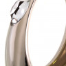 Анальная втулка Metal by TOYFA, металл, серебряная, с фиолетовой опушкой, 17 см, Ø 2,9 см, 165 г