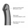 Ремневой нереалистичный страпон на присоске Strap-on-me, XL, силикон, телесный, 20 см
