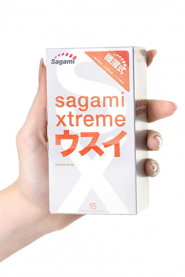Презервативы латексные Sagami Xtreme 0.04mm №15