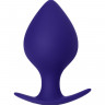 Анальная втулка ToDo by Toyfa Glob, силикон, фиолетовая, 10 см, Ø 4,5 см