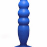 Анальный стимулятор Large Bubble Plug blue 511501lola