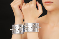 Напульсники серебристые 5016-6