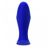 Расширяющая анальная втулка ToDo by Toyfa Bloom, силикон, синяя, 9,5 см, Ø 7 см