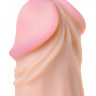 Фаллоимитатор-гигант LoveToy, реалистичный, neoskin, 24,5 см, Ø6,7 см