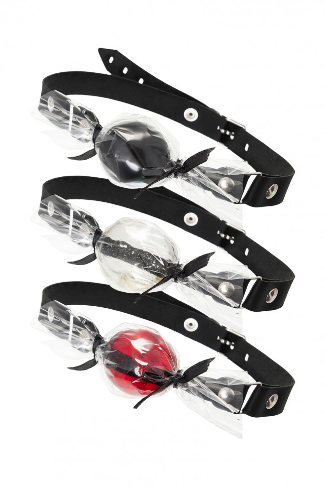 Набор леденцов "Кляп" 6 шт, ассорти, Pecado BDSM