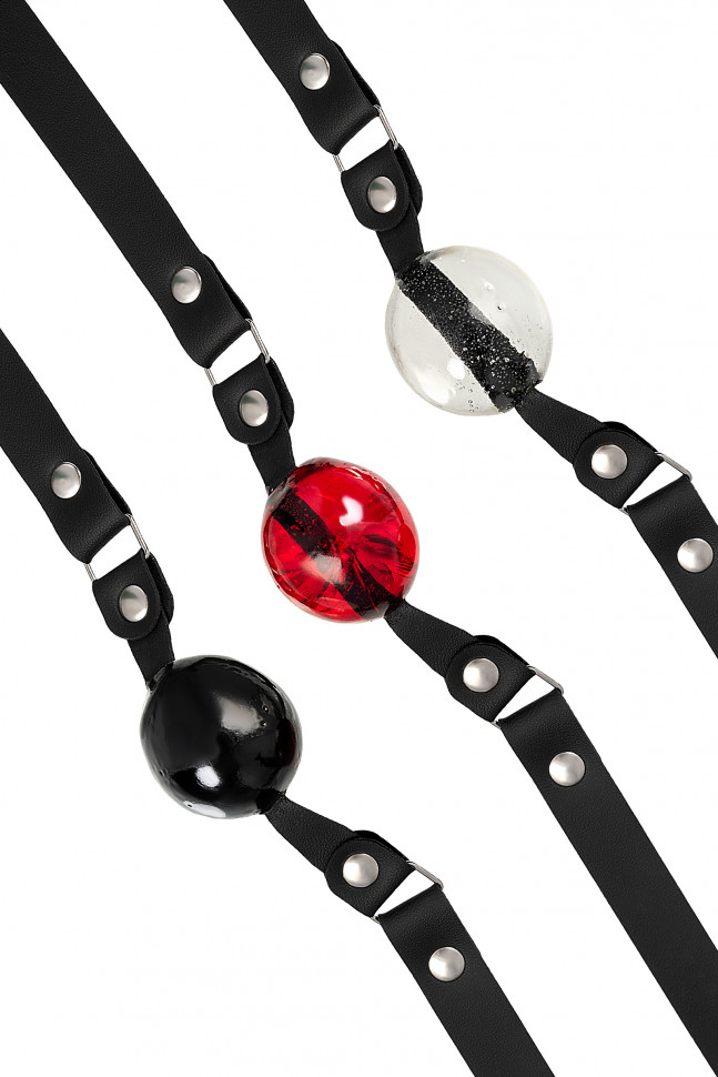 Набор леденцов "Кляп" 6 шт, ассорти, Pecado BDSM