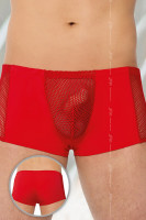 Шорты мужские с сеткой SoftLine Collection, красный, XL
