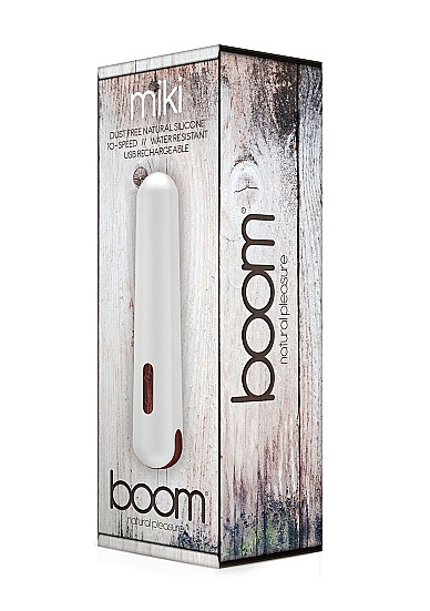 Вибратор BOOM Miki -White SH-BOOM004WH