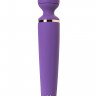 Нереалистичный вибратор Satisfyer Woman Wand, ABS пластик, фиолетовый, 34 см.