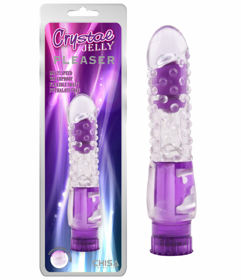 Вибратор Pleaser Purple CN-131878079