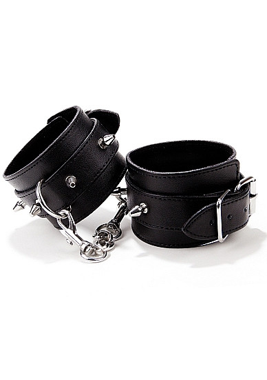 Наручники из кожи SH-OU053BLK