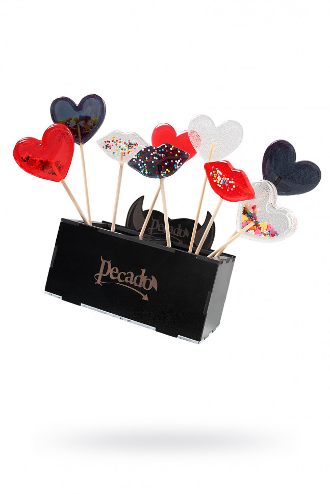 Набор леденцов для прикассовой зоны "Мини" 9 шт, ассорти, Pecado BDSM