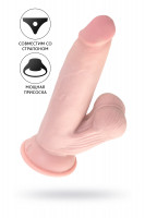 Фаллоимитатор Pipedream,King Cock Plus 8&quot; Triple Density Cock With Swinging balls - Flesh