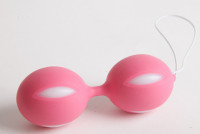 Вагинальные шарики фиолетово-белые 47072-MM