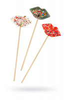 Набор леденцов "Губы конфетти"  9 шт, ассорти, Pecado BDSM