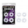 Набор Эрекционных Колец Cock Rings Set - Clear CN-330358234