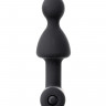 Анальная вибровтулка Erotist, черный, силикон, 8,5 см