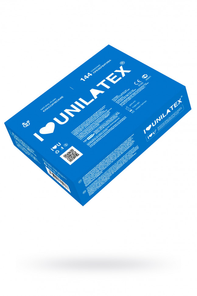 Презервативы Unilatex Natural Plain №144  гладкие классические