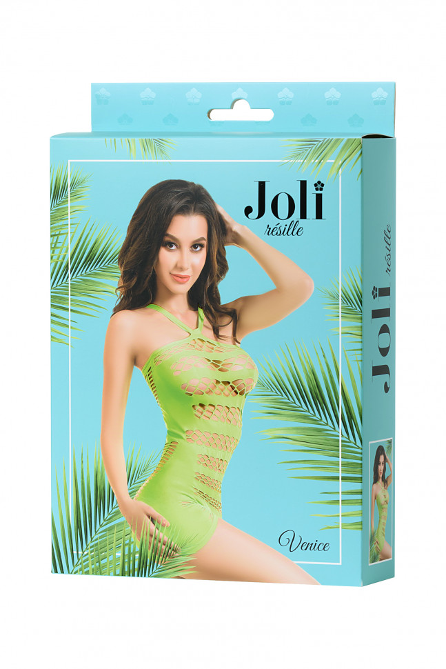 Платье-сетка Joli Venice, зеленый, L/XL