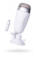 Реалистичный мастурбатор TOYFA  A-toys Coochy, TPR, белый, 21 см