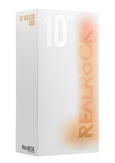 Фаллоимитатор Realistic Cock 10" With Scrotum Skin SH-REA018SKN