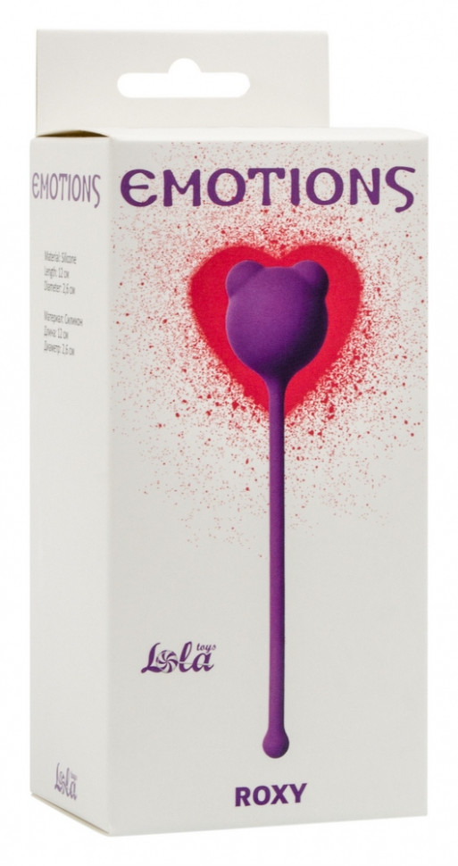 Вагинальные шарики Emotions Roxy Purple 4002-01Lola