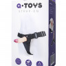 Страпон-насадка на креплении ToyFa A-toys, PVC,Телесный, 18 см