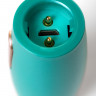 Нереалистичный вибратор Le Stelle PERKS SERIES EX-4, силикон, голубой, 16,5 см