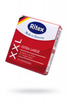 Презервативы RITEX XXL №3, увеличенного размера, латекс, 20 см