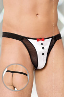 Стринги мужские Джентльмен SoftLine Collection, чёрный, S/L