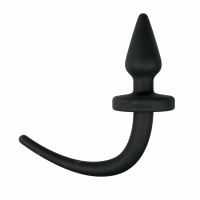 Анальная Пробка Easytoys Dog Tail Plug Pointy Large ET321BLK